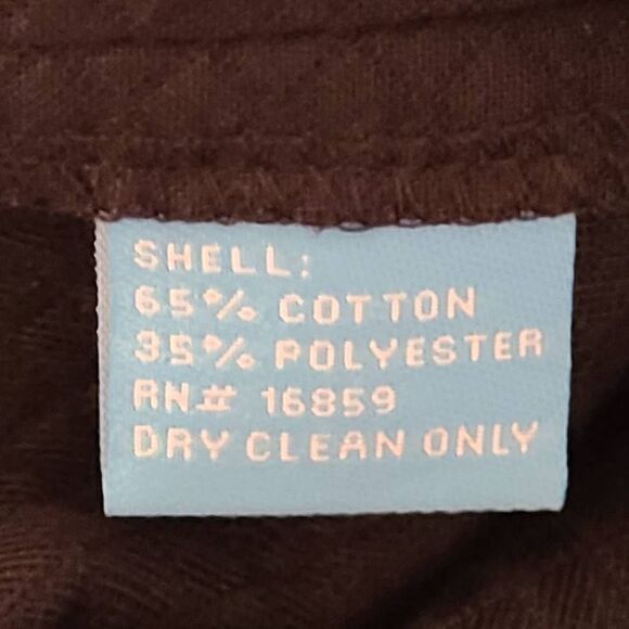 J. McLaughlin Navy Blue Zip Front Pants Size 6 - Picture 9 of 10